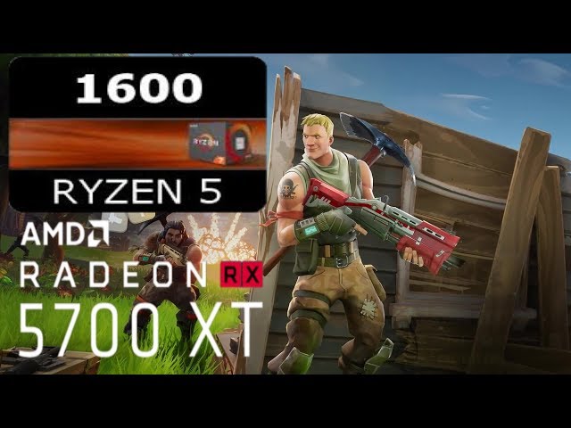 Fortnite R5 1600 / Radeon RX 5700 XT / Low/Epic Ultrawide Benchmark