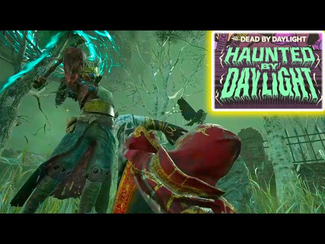 My Turn to Practice Huntress on Halloween / DbD Haunted by Daylight Killer PS4 Gameplay