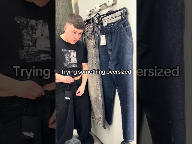 The struggle is real 😭🏳️‍⚧️#transman #transmasc #ftm  #shopping #clothes #pants #streetwear