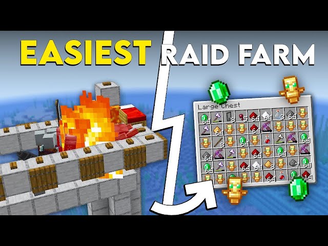 INSANE Raid Farm for Minecraft 1.21! Unlimited Totems & Emeralds