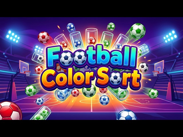 Football Color Sort Mobile Game | Gameplay Android