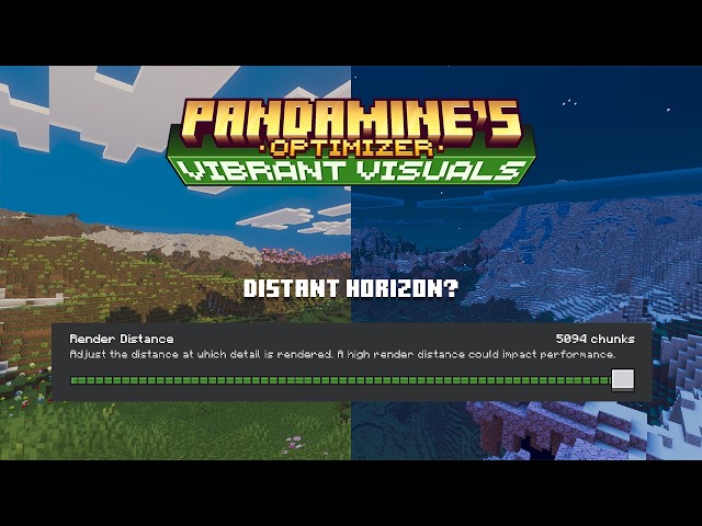 Vibrant Visuals Optimizer (Android + Windows) 1.26+ MCPE (Vibrant Visuals FPS Booster) | PandaMine5