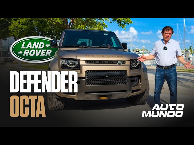 LAND ROVER DEFENDER OCTA: V8, 626 HP AND ALL-TERRAIN CAPABILITY