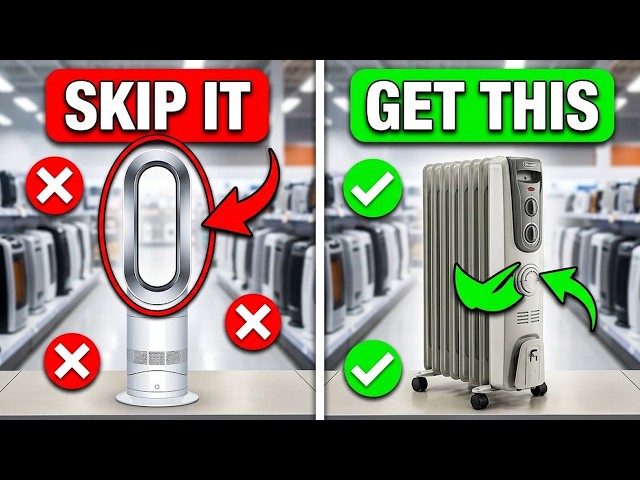 A $600 Dyson and a $24 Walmart heater share the same limit — why are you OVERPAYING?