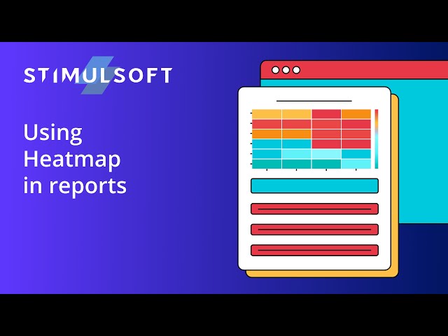 Using the Heatmap chart when creating reports in Stimulsoft report designer [2024]