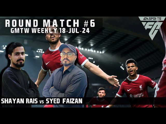 FC24 France vs France | Shayan Rais (Blue) vs Syed Faizan (White) | M#6 | 18-Jul-24 | PS5