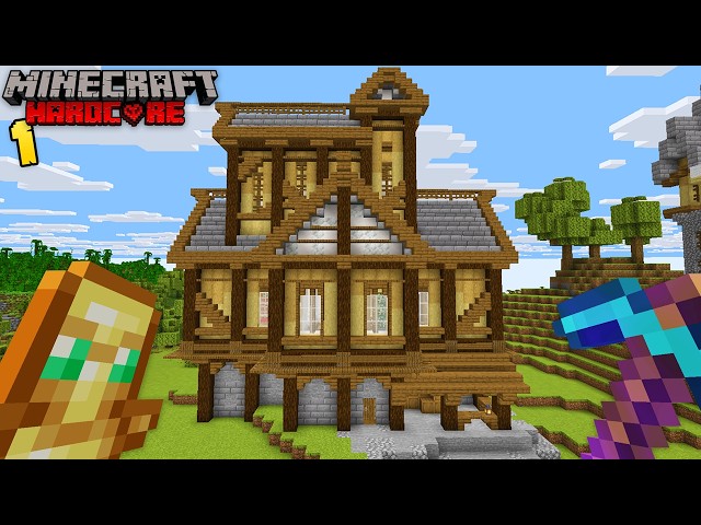 The BEST START to my Minecraft FOREVER WORLD!