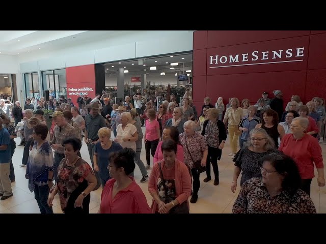 Line Dance Flash Mob