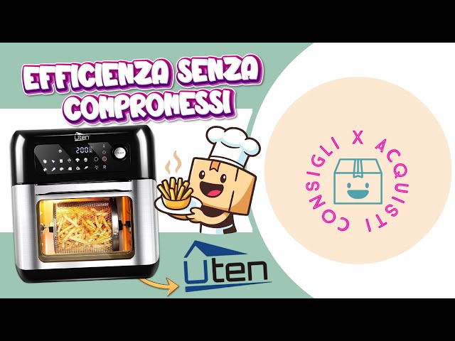 La Friggitrice che Ogni Famiglia Dovrebbe Avere: Uten Friggitrice ad Aria 10 Litri 🔥