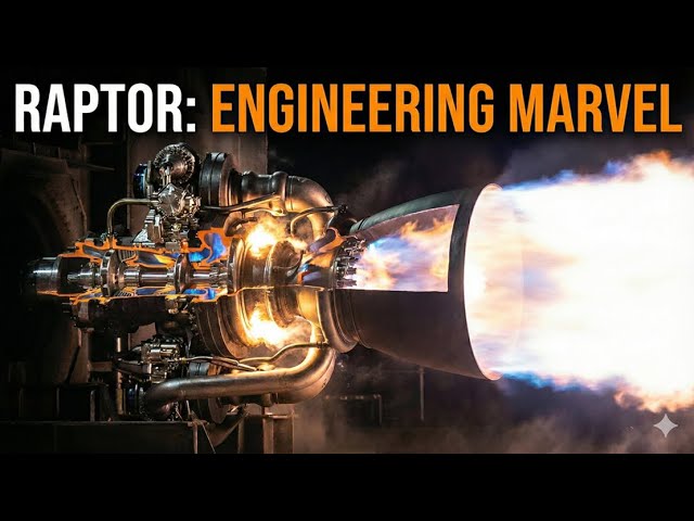 The Insane Engineering of SpaceX Starship Raptor Engine Explained - Part 1