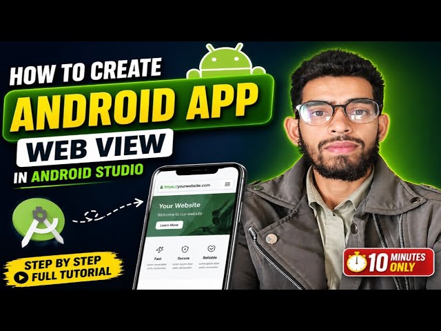 How to Create WebView App in Android Studio | Convert Website to App (2026)