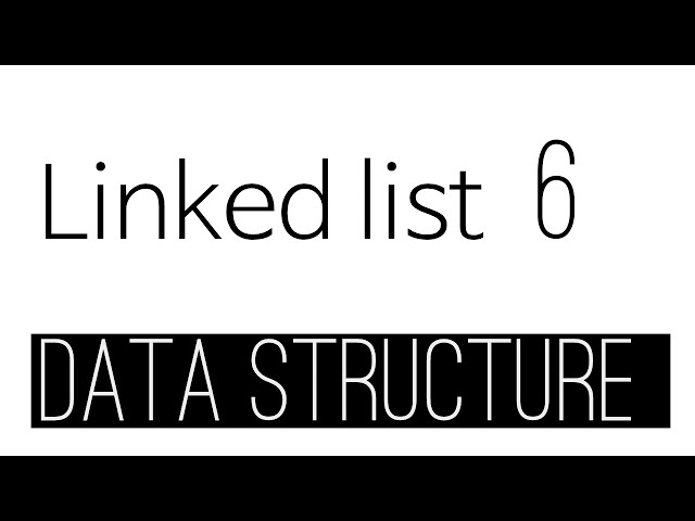 Linked list 개념 6 - Array list VS Linked list - Data Structure