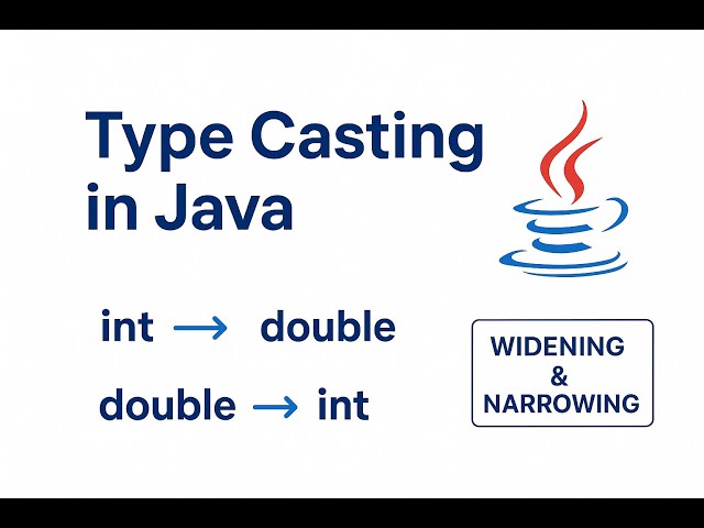 Type Casting in Java