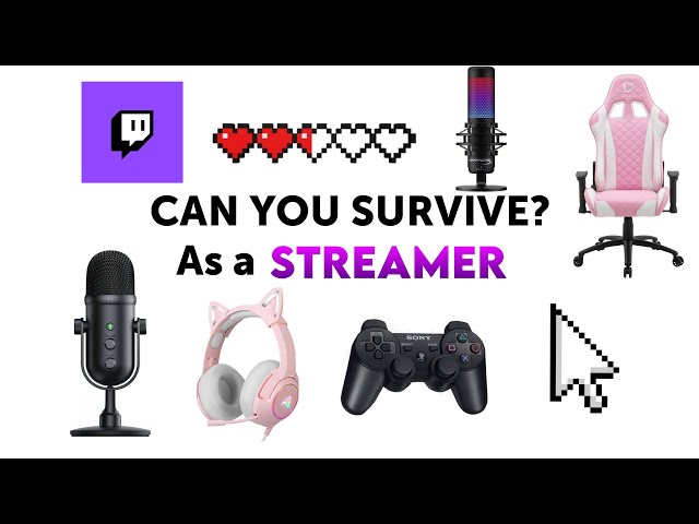 Can You Survive as a STREAMER | Interactive Aesthetic Game 