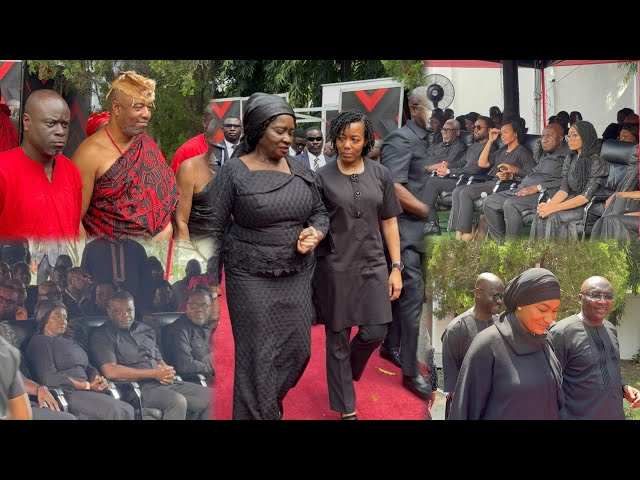Touching moment as Vice President Jane Naana comforts Zanetor Rawlings following her mum’s demise 