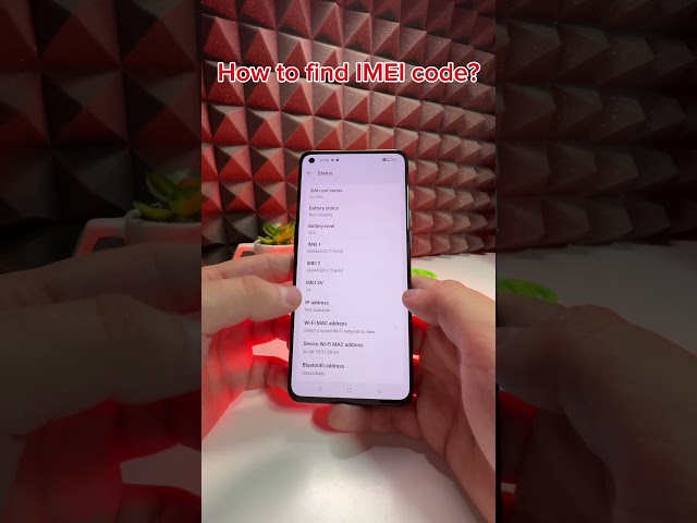 HOW TO FIND IMEI CODE ON ONEPLUS 9? #oneplus9 #android #tutorial #fyp #viralvideo #howto #imei #code