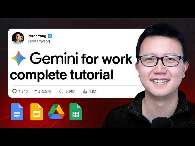 Master Gemini in Google Docs, Sheets & Slides in 18 Min (5 Real Use Cases)