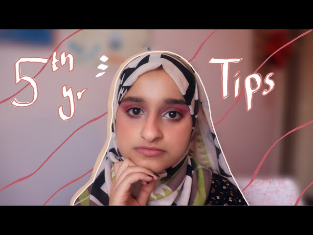 5th YEAR TIPS👌//what you should be doing in 5th year