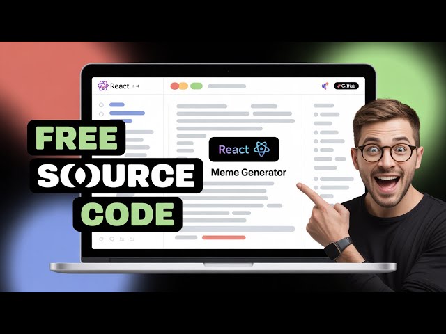 React Meme Generator Project with Source Code | Beginner Friendly