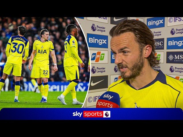 "It's unacceptable and embarrassing!" | James Maddison REACTS to Spurs defeat to Chelsea