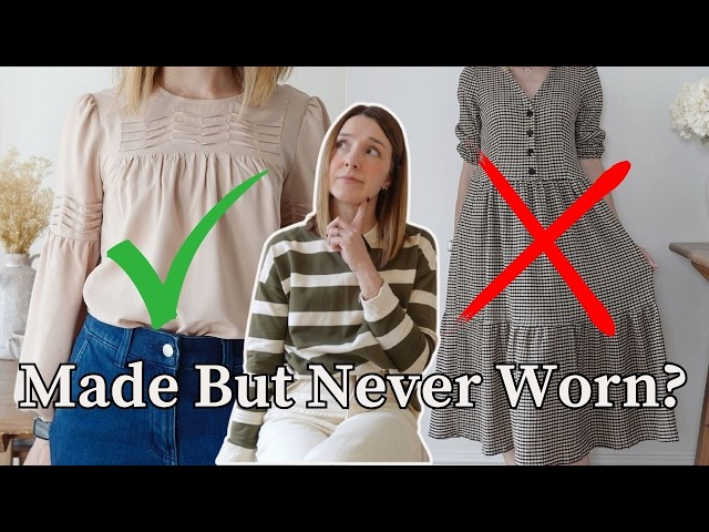 The REAL reason you're not wearing your handmade clothes and how to fix it | Intentional Sewing