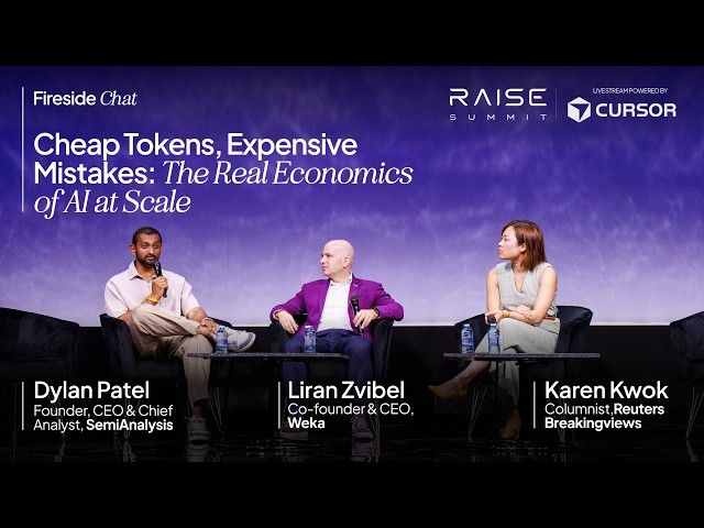 Cheap Tokens, Expensive Mistakes: The Real Economics of AI at Scale | RAISE Summit 2026
