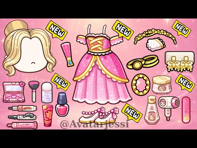 NEW!✨😱UNLOCK Princess 👑 OUTFITS COLLECTION SUPER SECRETS IN AVATAR WORLD💎🛍️PAZU