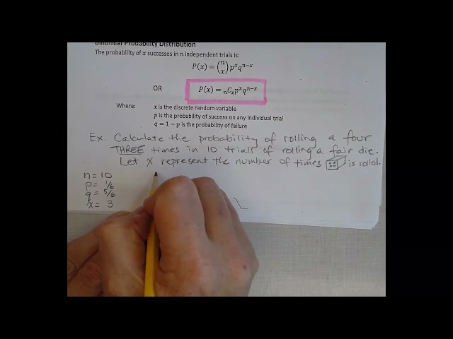 3.2 Binomial Probability Distribution