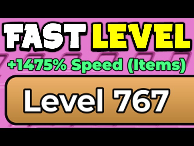 How to Level Up Fast in +1 Speed Keyboard Escape Roblox