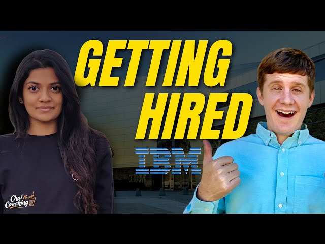 How I Got Hired At IBM As A Data Scientist