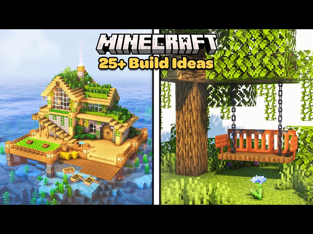 25+ Build Ideas for Your Minecraft Survival World