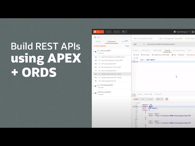 REST and Application Express