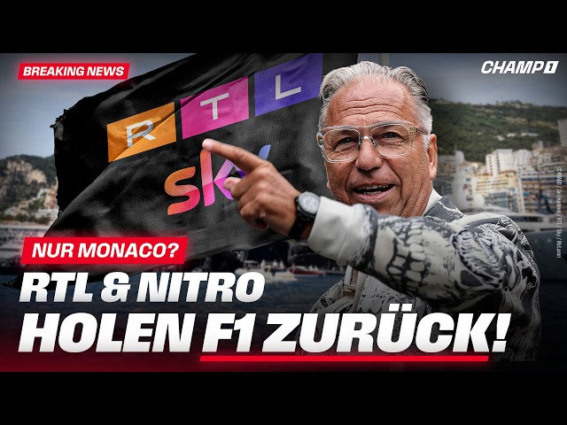 🚨BREAKING NEWS🚨 After the Sky takeover: RTL and NITRO will show F1 on free TV with a big BUT...