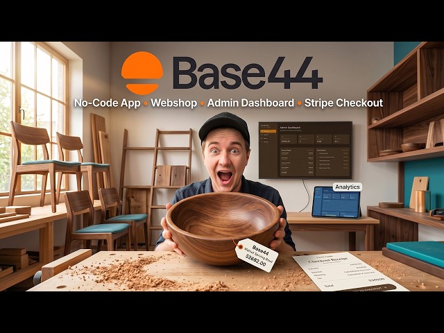 Base44 – Building a Handmade Webshop Without Coding