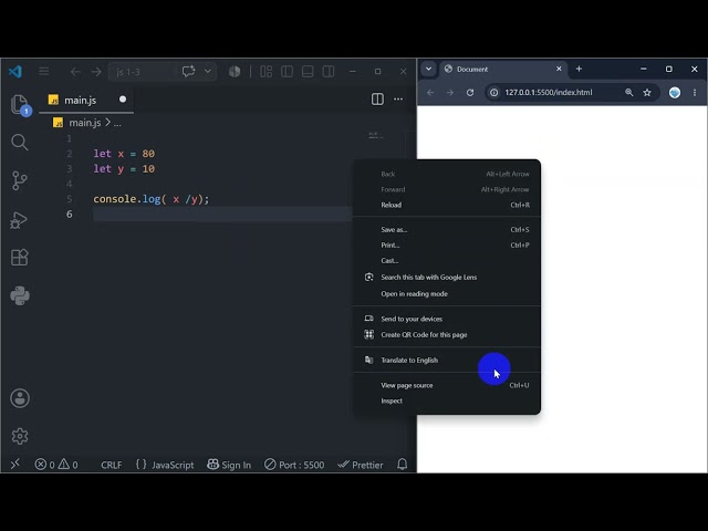 JavaScript Operators (Part 7)
