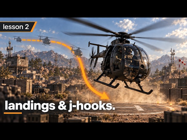 WARDOGS HOTAS Helicopter Guide | Landings & J-Hooks