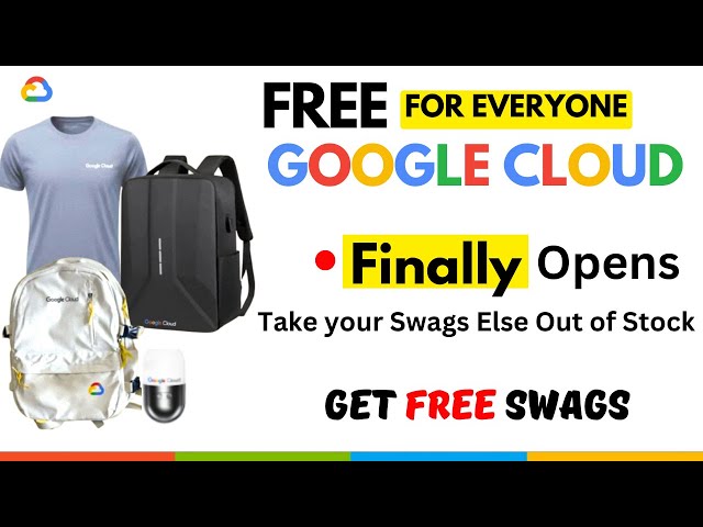 Get Your Google Cloud Swag before it gets OUT OF STOCK || Google Cloud Arcade Facilitator Swags