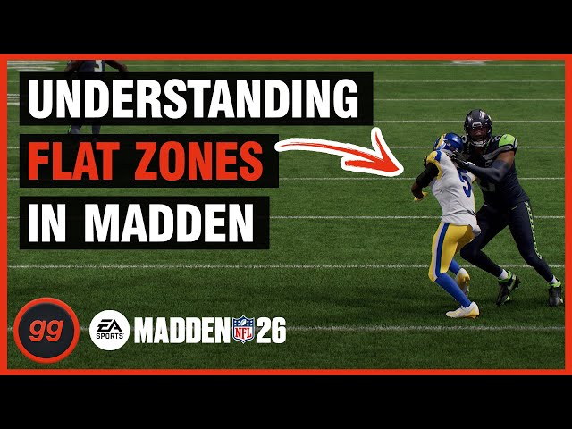 How Flat Zones ACTUALLY Work in Madden!