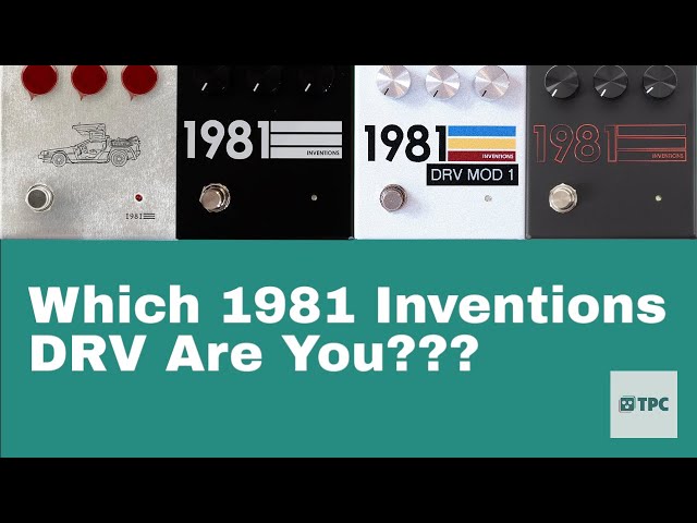 Which 1981 Inventions DRV Are You??