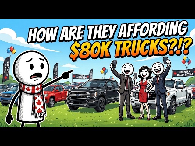 How Are Canadians Affording $80,000 Trucks on Average Salaries?