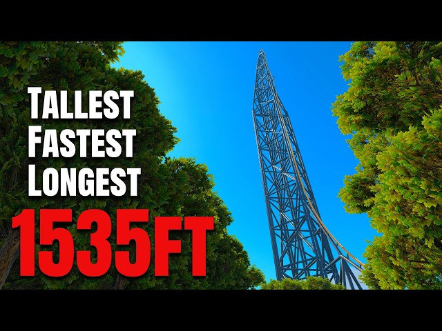 Event Horizon | World's Tallest, Fastest & Longest Roller Coaster | 1535ft | 202mph