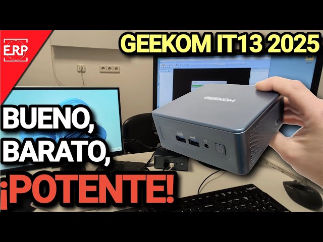 A VERY POWERFUL AND CHEAP MINI PC / REAL EXPERIENCE / GEEKOM IT13 2025
