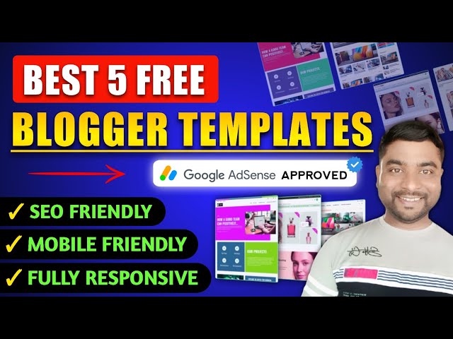 Best 🔥5 FREE Blogger Templates 2026 | SEO Friendly & AdSense Ready (Responsive) ✅