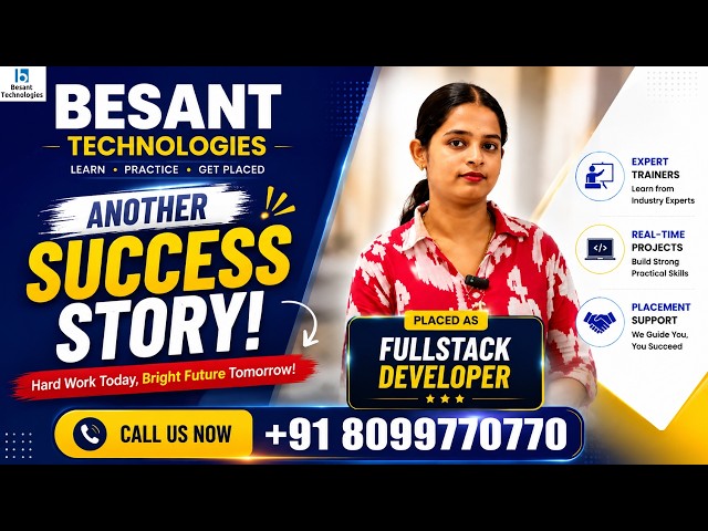 Full Stack Course Chennai | Real Student Feedback 🚀 | Besant Technologies