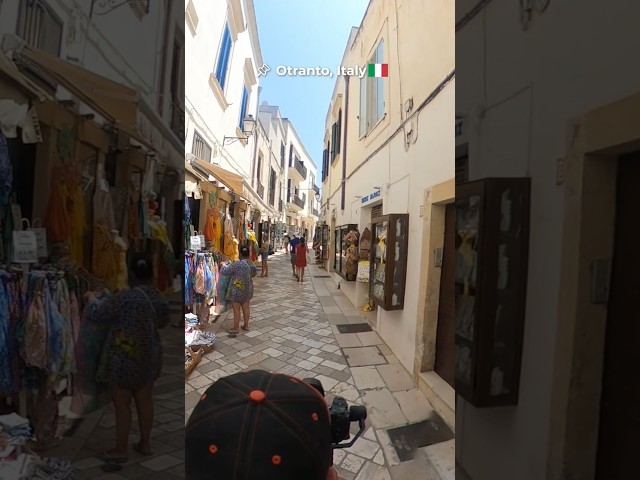 🇮🇹 Otranto Italy – Seaside Streets Walk