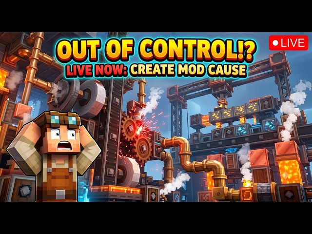Can We Automate EVERYTHING? 🚂 Minecraft Create Mod SMP