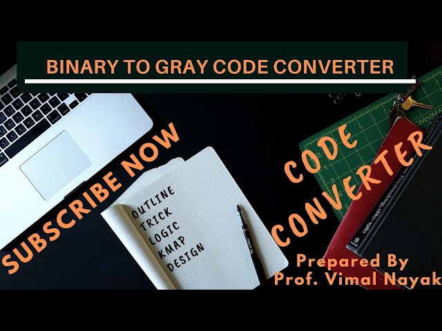 Binary to Gray code converter with implementation