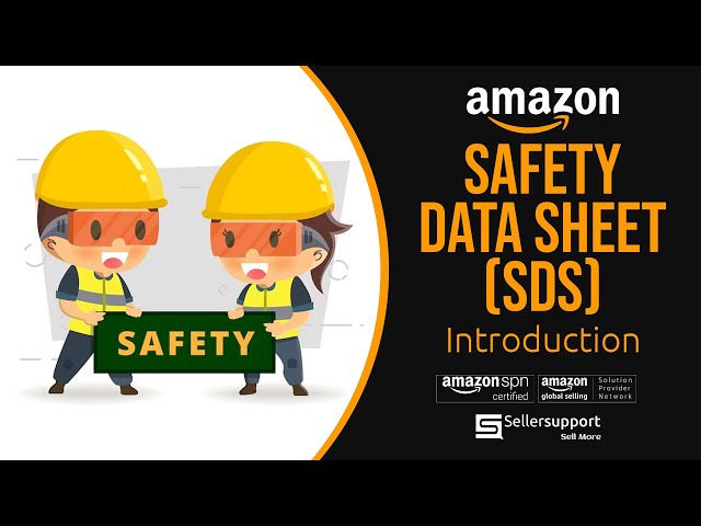 Intro to SDS (Safety Data Sheet) | Amazon | @SellersupportEducation