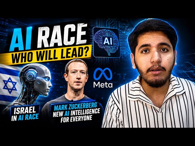 Ai Race China Changing Game | Israel In Ai Race | Meta Announcements | Shahmeerinsights