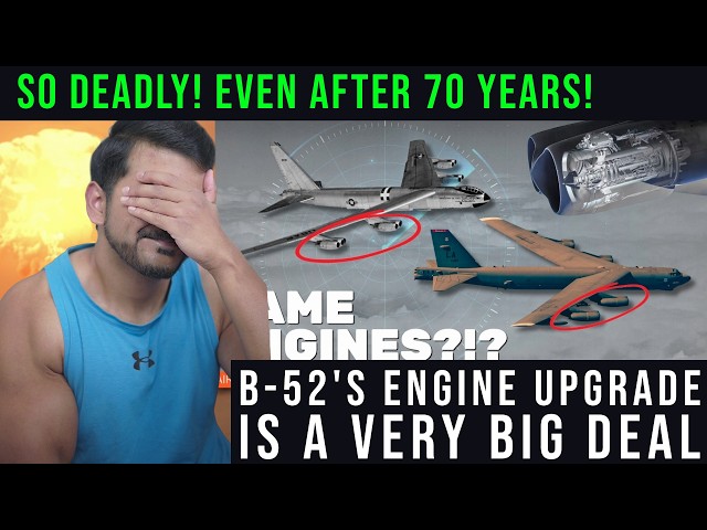 The B-52's as we've never seen it before! engine upgrade  | CG Reacts